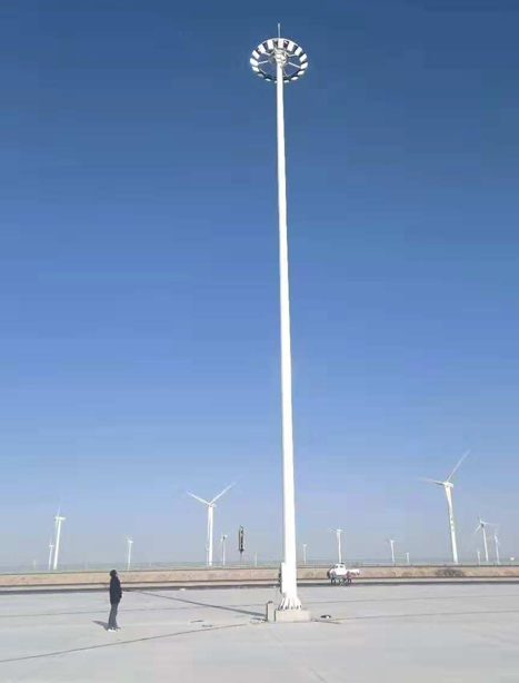 瓜州高速路服务区西宁高杆灯项目